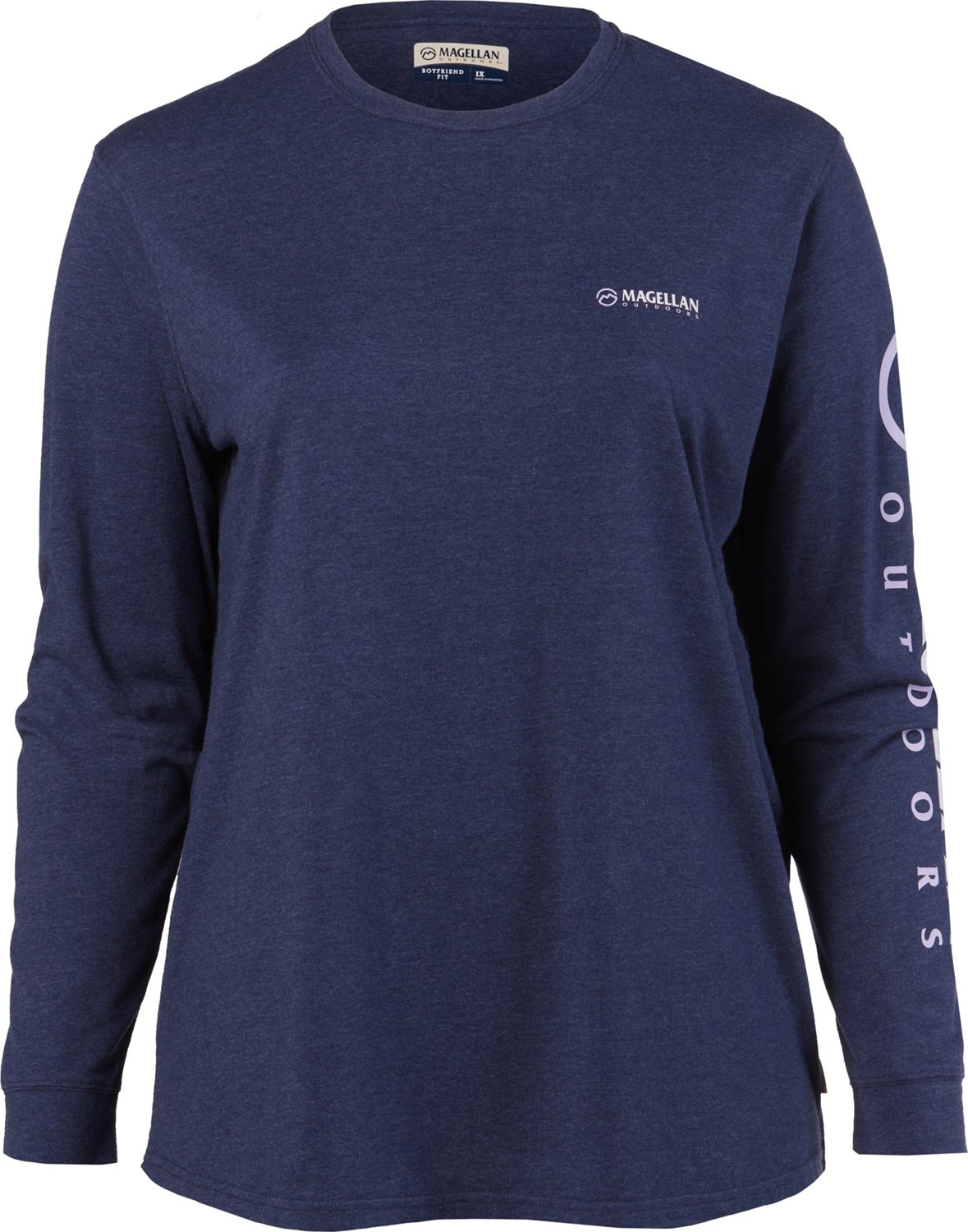 Magellan Outdoors Women's Grotto Falls Plus Size Long Sleeve T-shirt - view number 5
