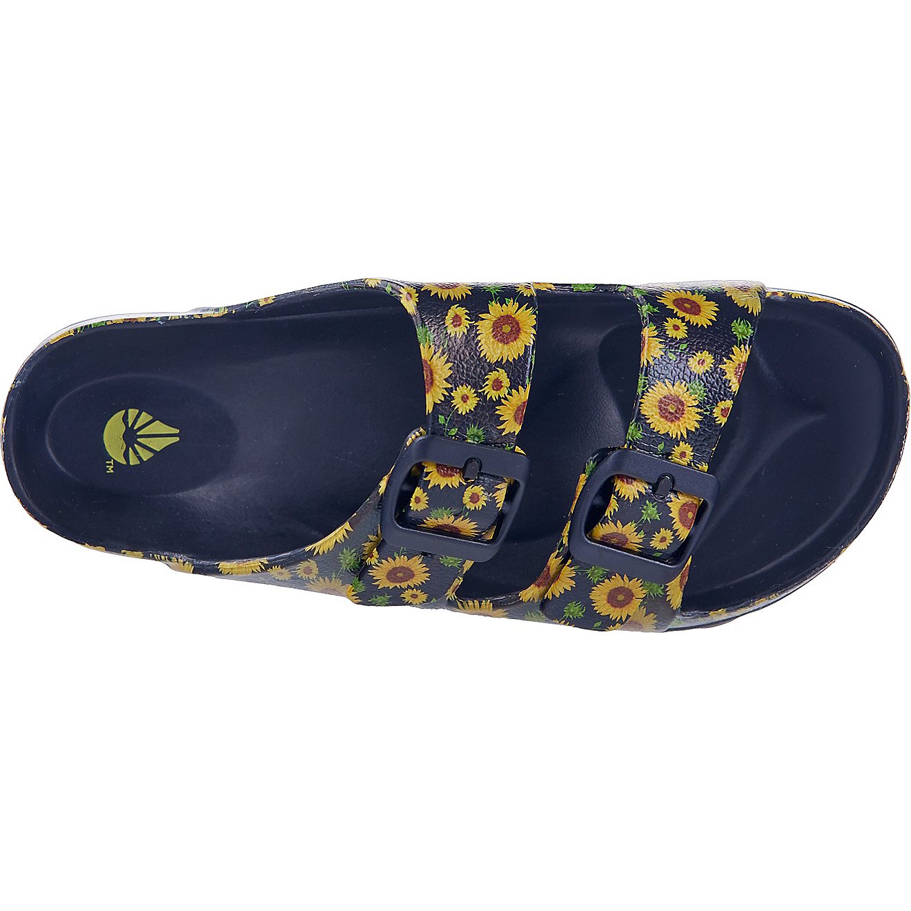 O’Rageous Women’s 2 Buckle Floral Slides                                                                                     - view number 3