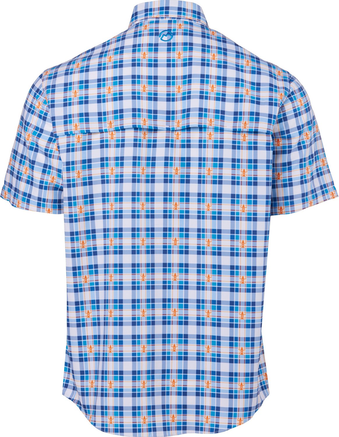 Magellan Men's Howdy Houston Livestock Show and Rodeo Plaid Short Sleeve Shirt - view number 2