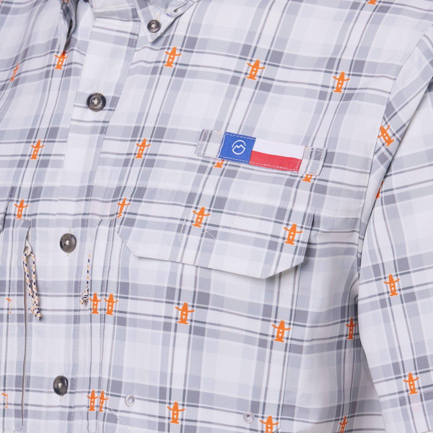 Magellan Men's Howdy Houston Livestock Show and Rodeo Plaid Short Sleeve Shirt - view number 3