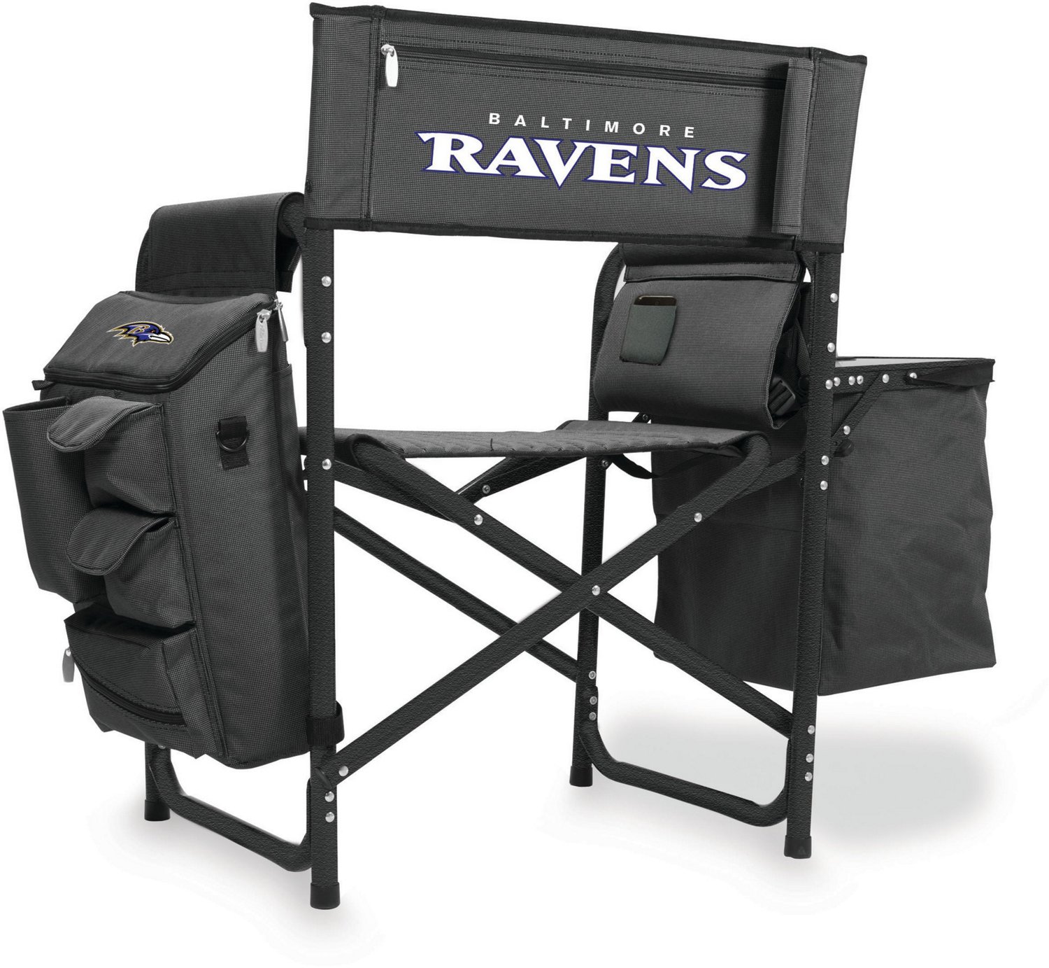 Picnic Time Baltimore Ravens All-in-One Fusion Camping Chair