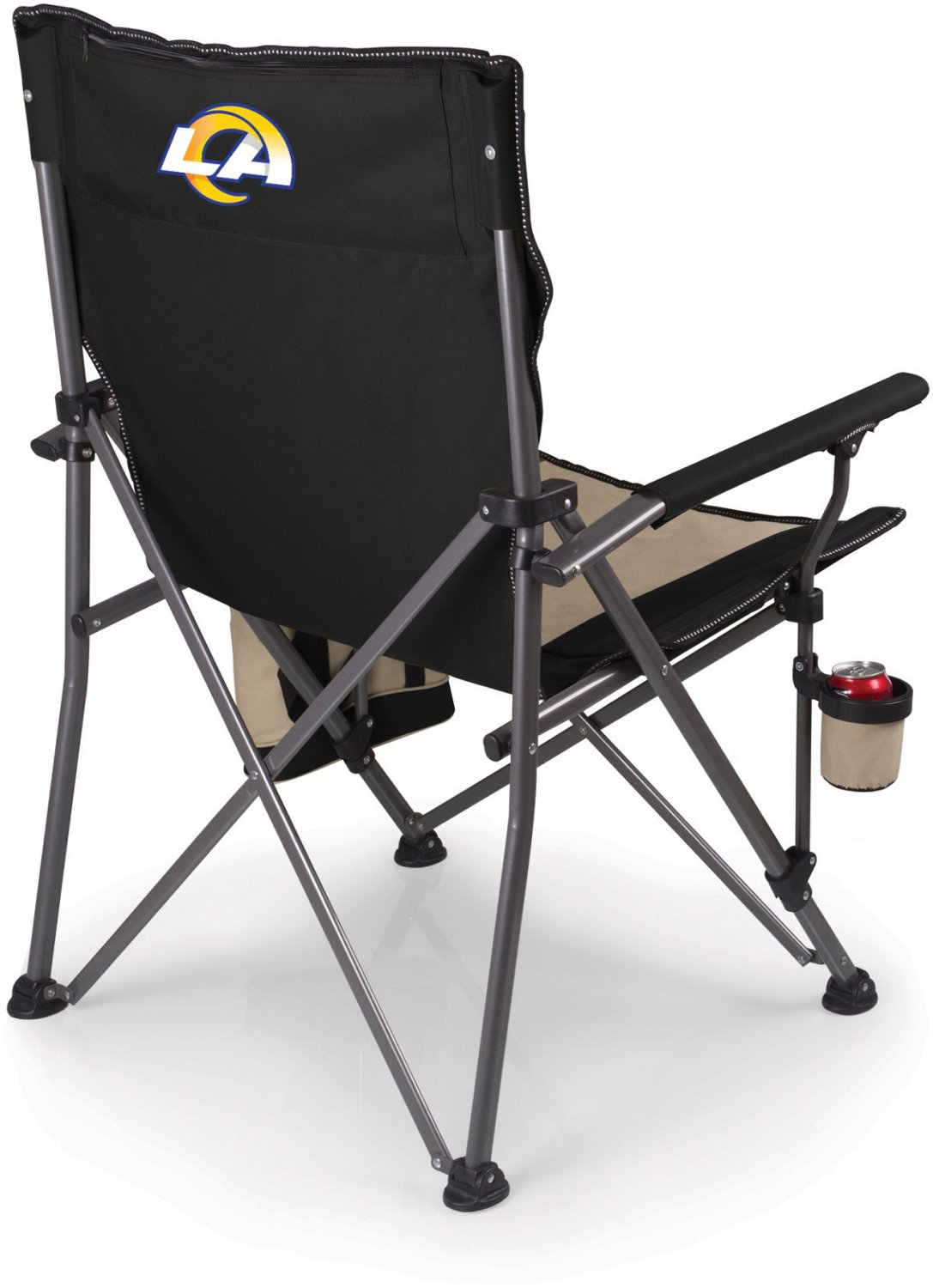 Picnic Time Los Angeles Rams Logo Big Bear XXL Camp Chair with Cooler - view number 1