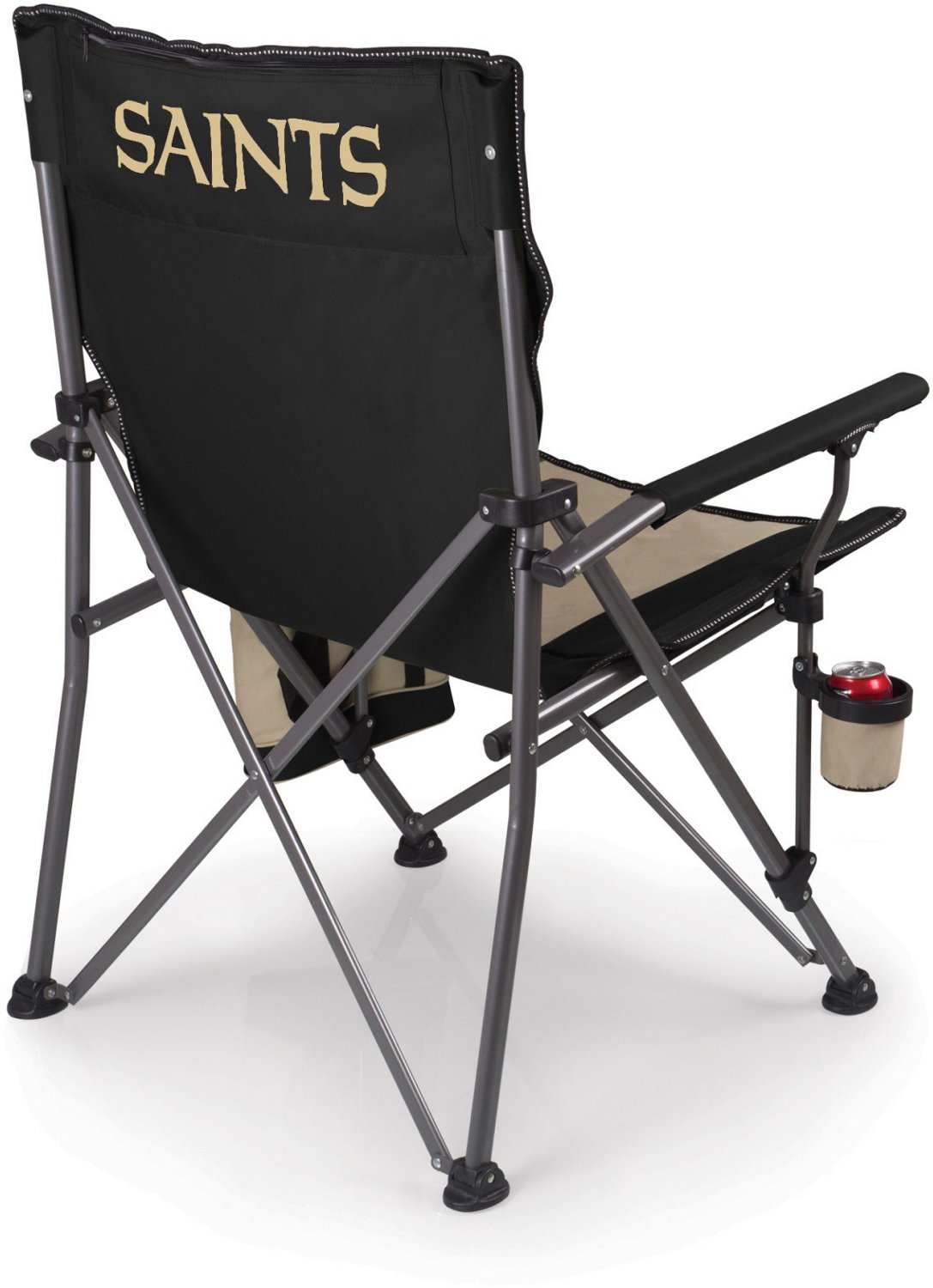 Picnic Time New Orleans Saints Team Big Bear XXL Camp Chair with Cooler - view number 1