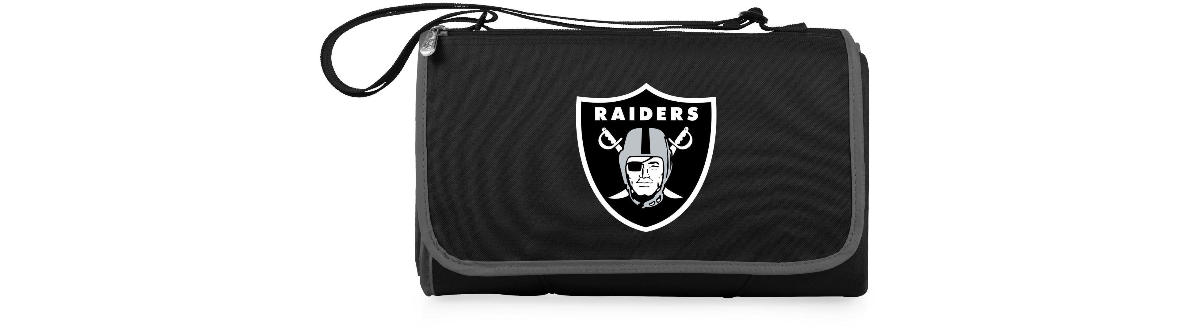 Picnic Time Oakland Raiders Outdoor Picnic Blanket Tote