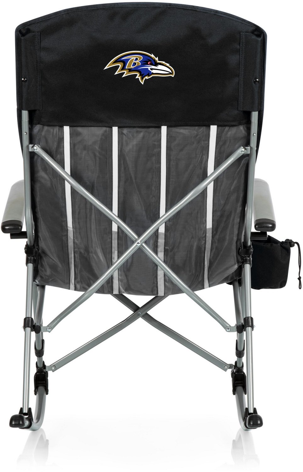 Picnic Time Baltimore Ravens Outdoor Rocking Camp Chair - view number 2