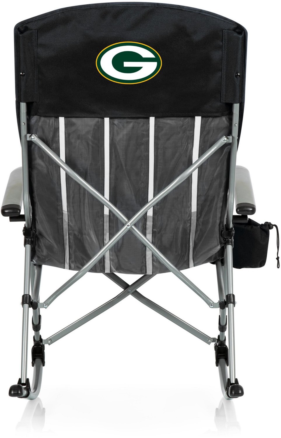 Picnic Time Green Bay Packers Outdoor Rocking Camp Chair | Academy