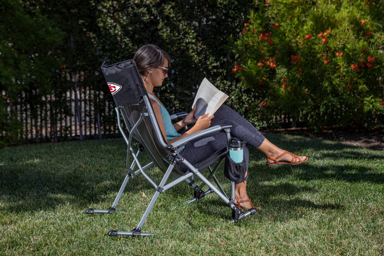 Picnic Time Kansas City Chiefs Outdoor Rocking Camp Chair - view number 4