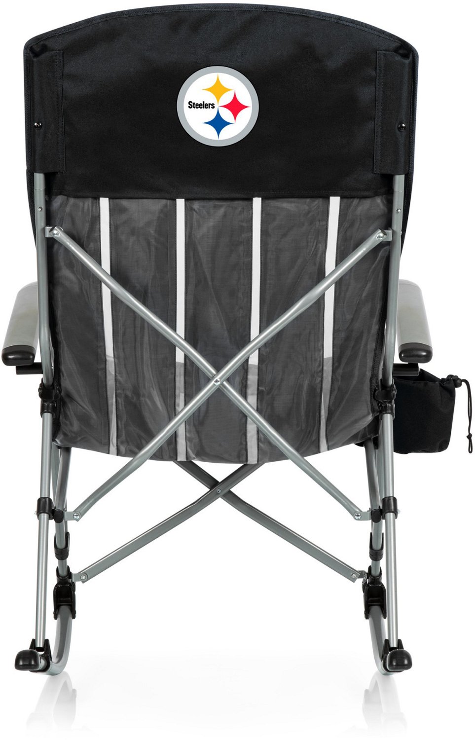 Picnic Time Pittsburgh Steelers Outdoor Rocking Camp Chair