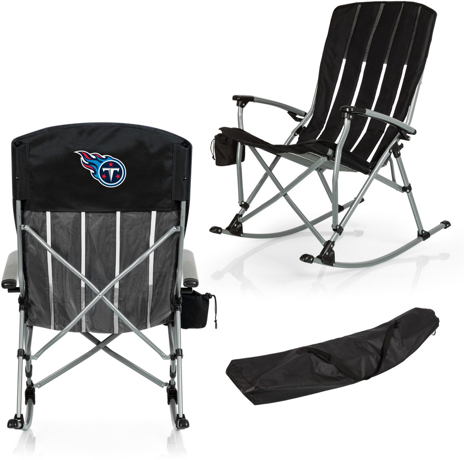 Picnic Time Tennessee Titans Outdoor Rocking Camp Chair - view number 3