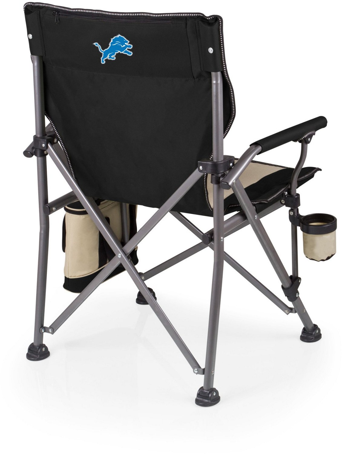 Picnic Time Detroit Lions Outlander Folding Camp Chair with Cooler