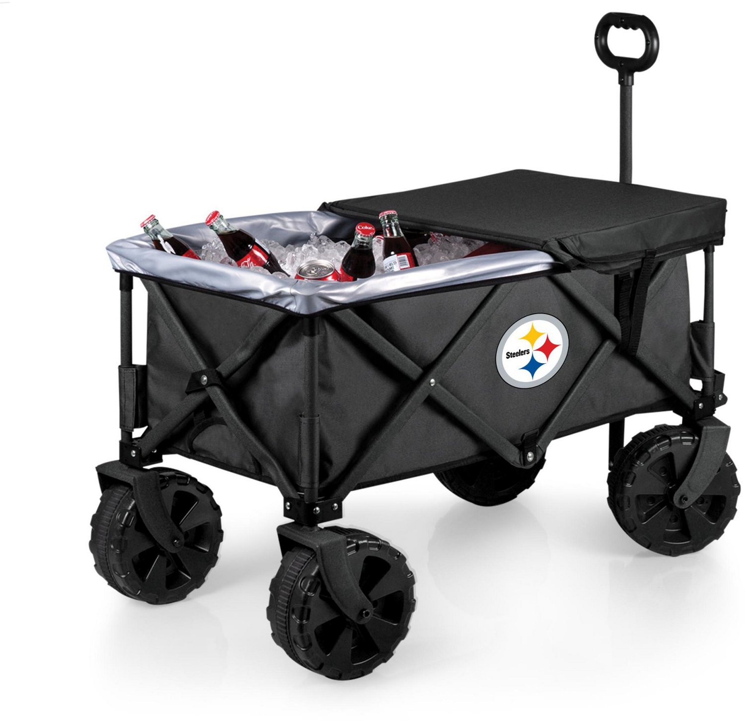 Picnic Time Pittsburgh Steelers All-Terrain Utility Wagon Color Multi Team Pittsburgh Steelers Sansujyuku sansujyuku.com