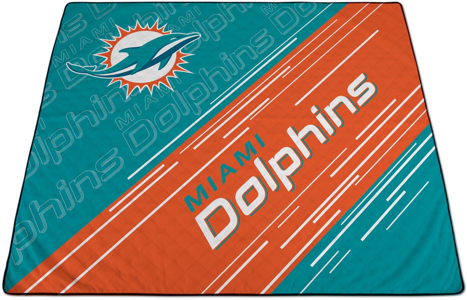 Picnic Time Miami Dolphins Impresa Picnic Blanket - view number 2