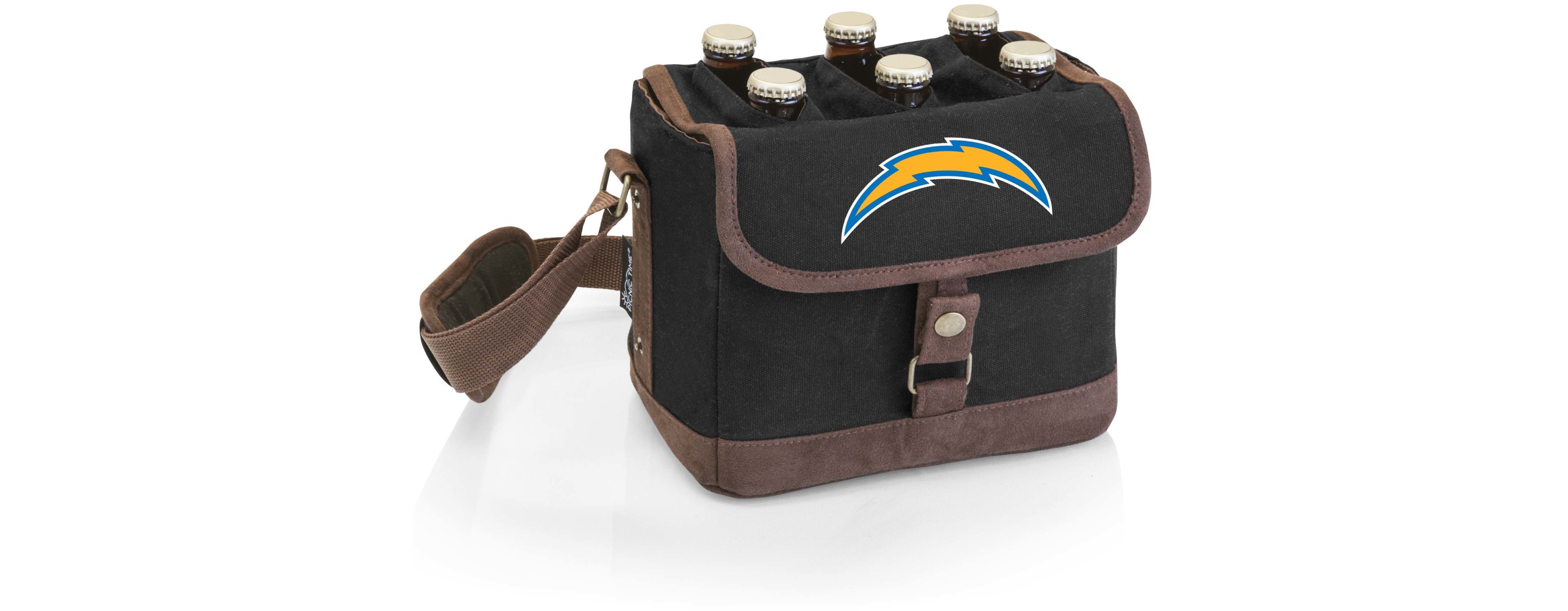 Picnic Time San Diego Chargers Beer Caddy Cooler Tote with Opener