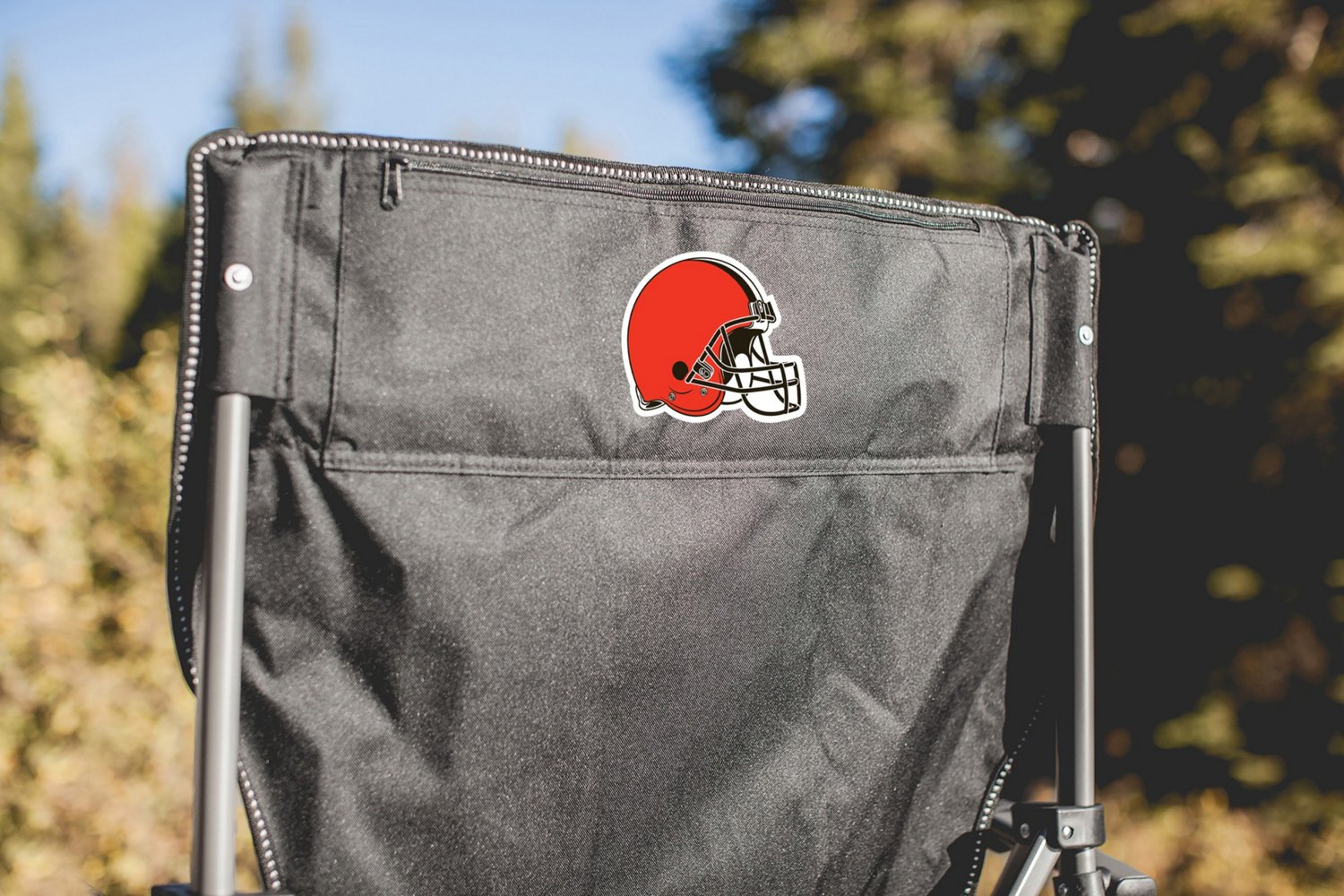 Picnic Time Cleveland Browns Logo Big Bear XXL Camp Chair with Cooler - view number 3
