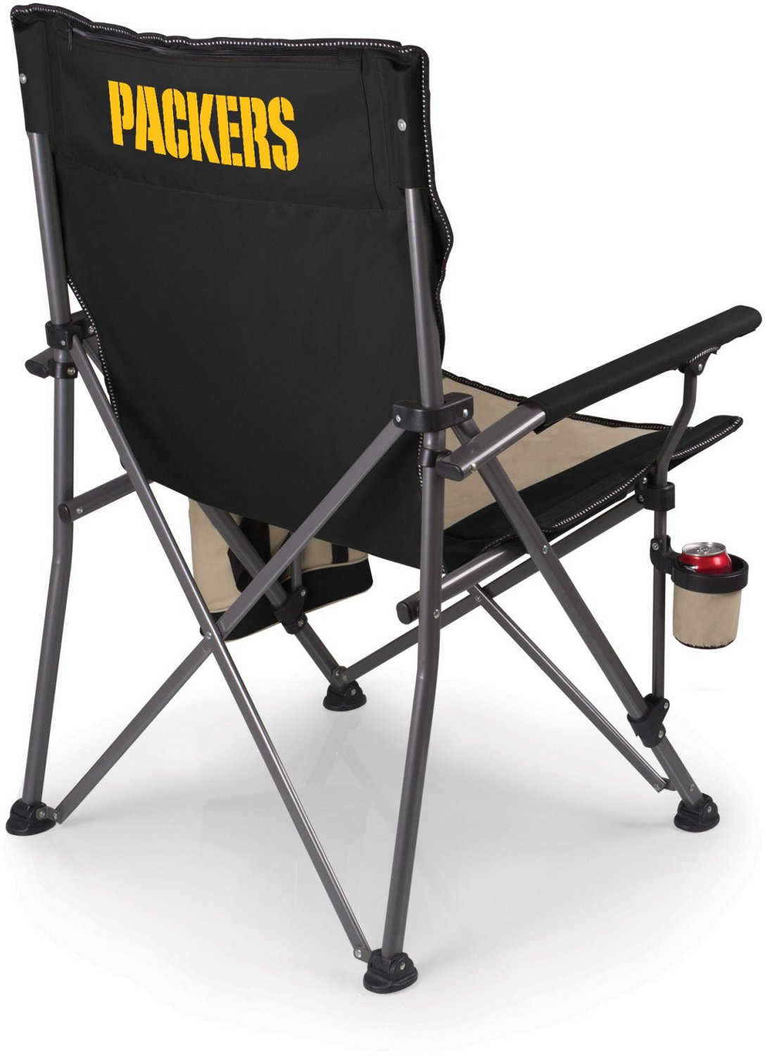 Picnic Time Green Bay Packers Team Big Bear XXL Camp Chair with Cooler - view number 1