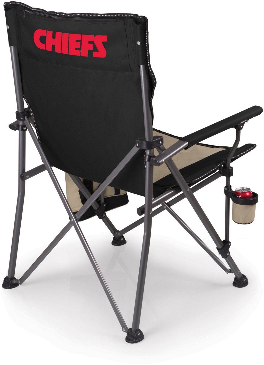 Picnic Time Kansas City Chiefs Team Big Bear XXL Camp Chair with Cooler - view number 1