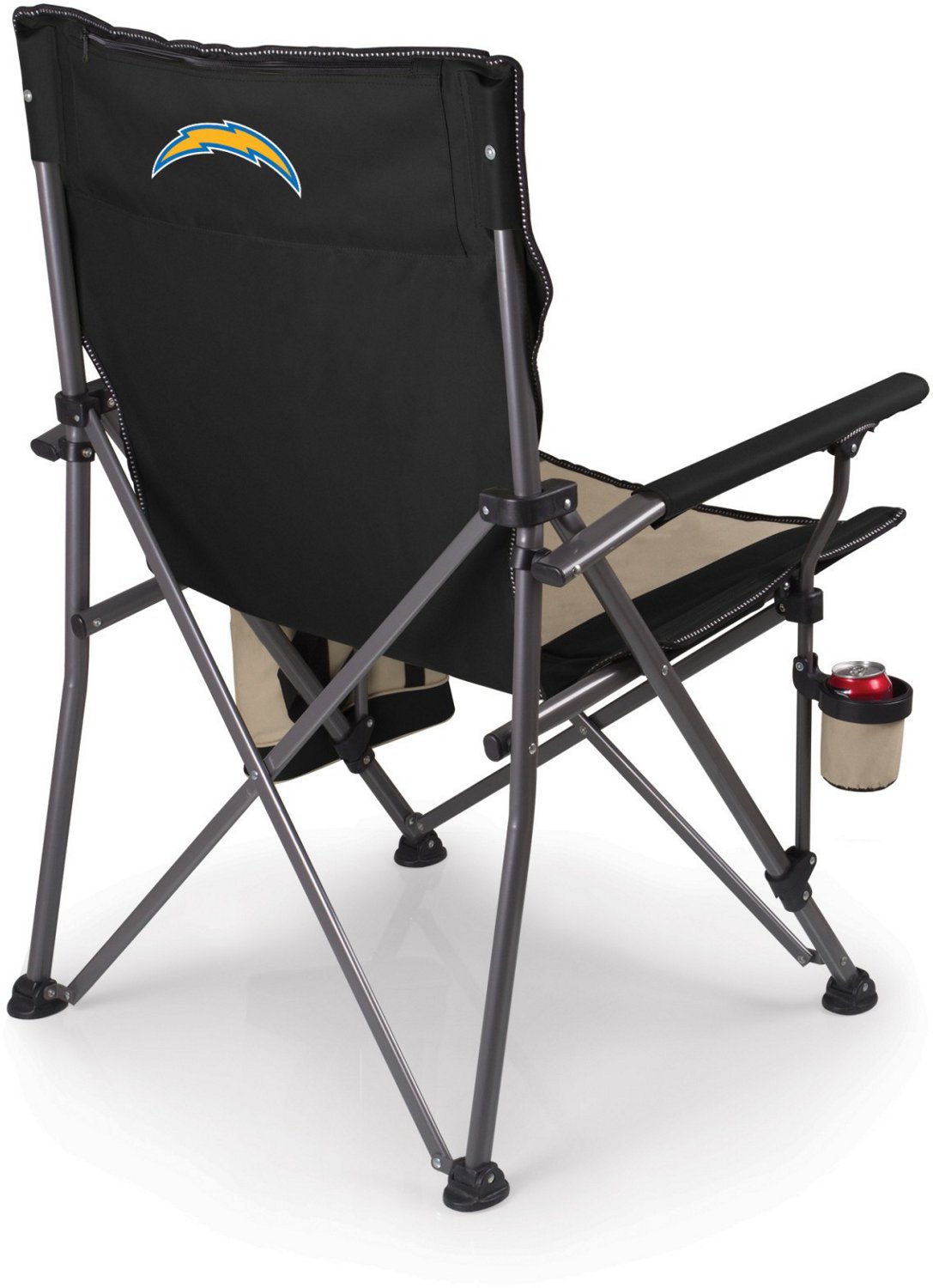 Picnic Time Los Angeles Chargers Logo Big Bear XXL Camp Chair with Cooler - view number 1
