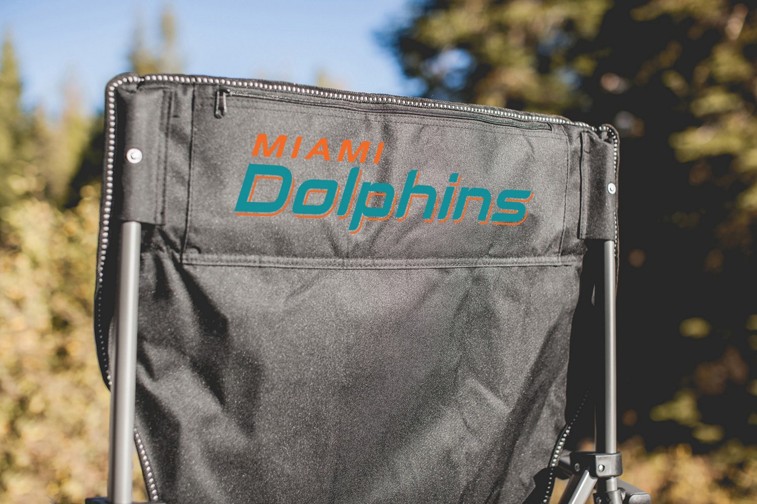 Picnic Time Miami Dolphins Team Big Bear XXL Camp Chair with Cooler - view number 3