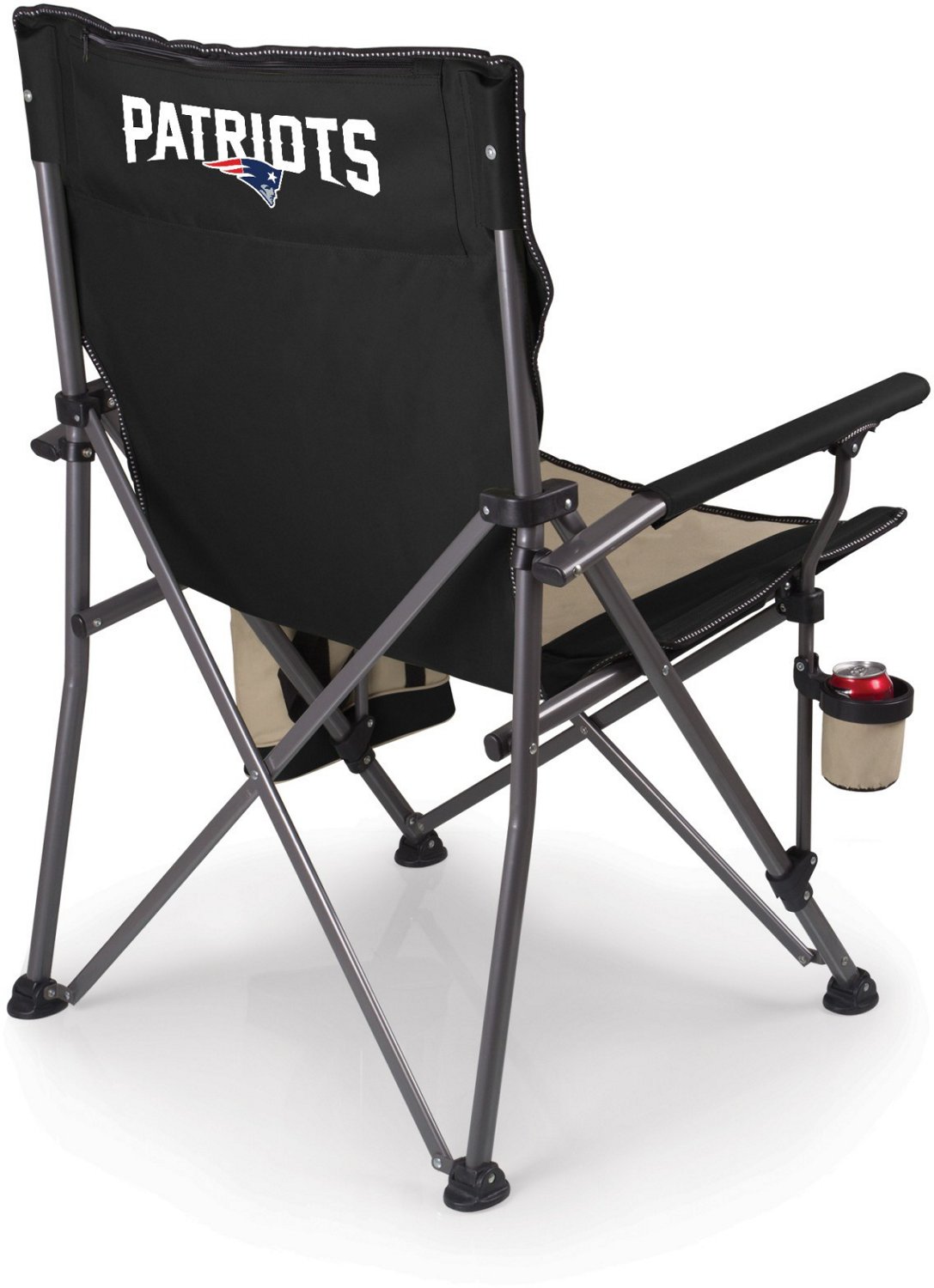 Picnic Time New England Patriots Team Big Bear XXL Camp Chair with Cooler - view number 1