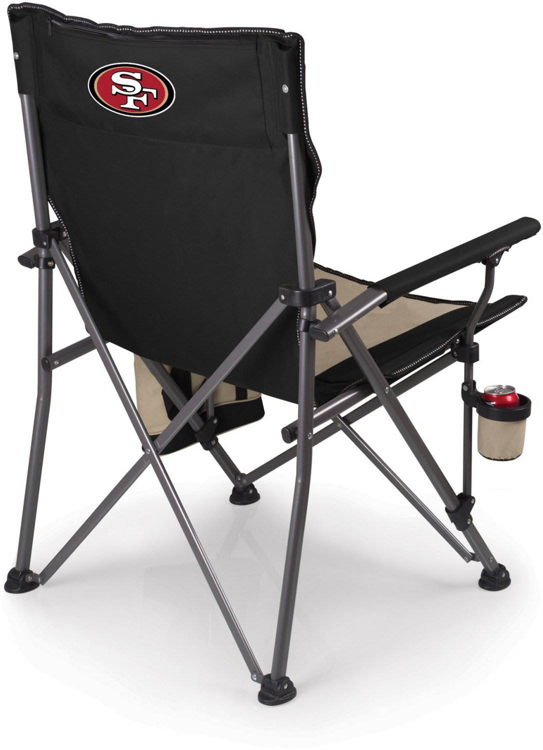 Picnic Time San Francisco 49ers Logo Big Bear XXL Camp Chair with Cooler - view number 1