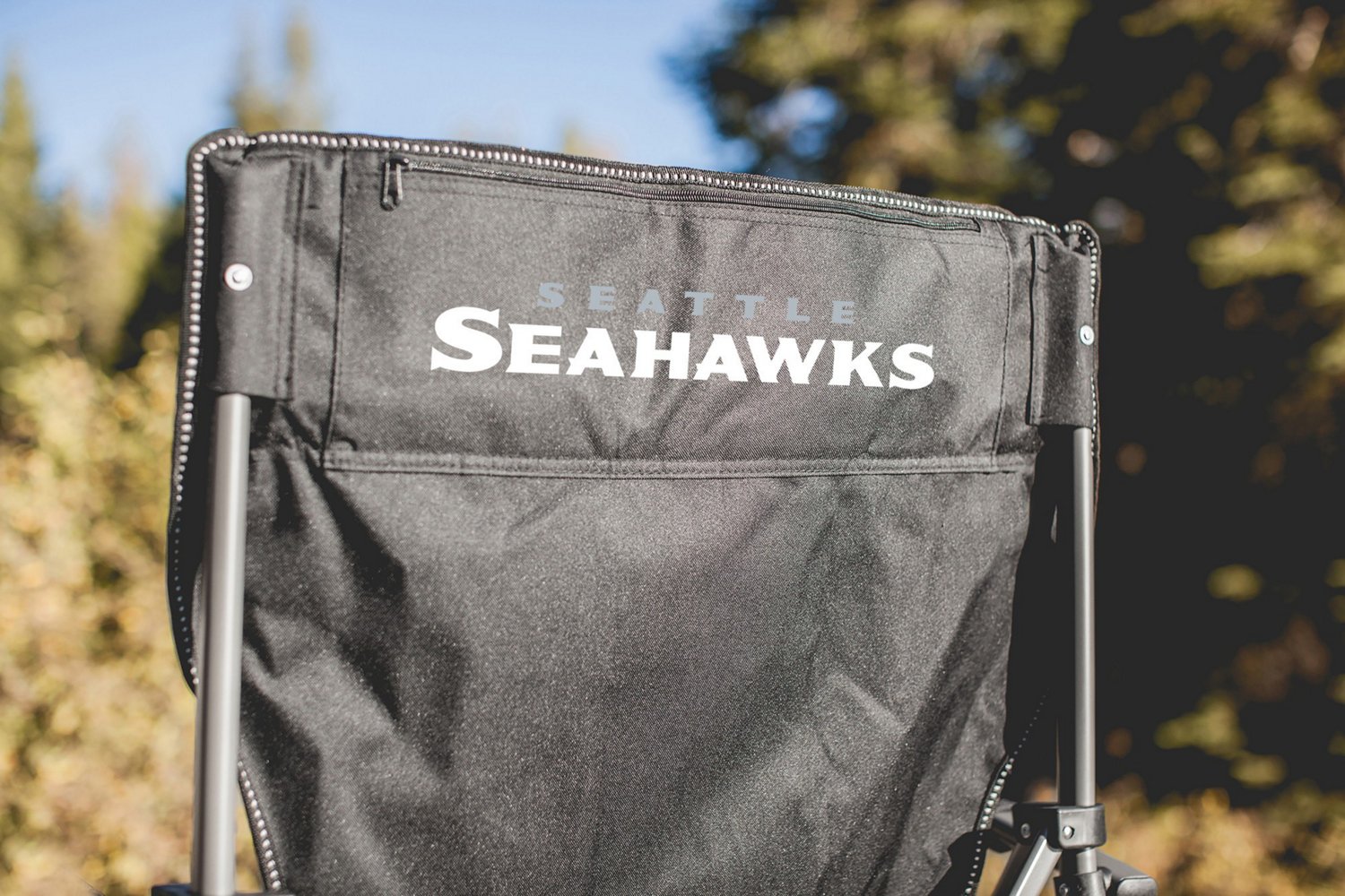 Picnic Time Seattle Seahawks Team Big Bear XXL Camp Chair with Cooler