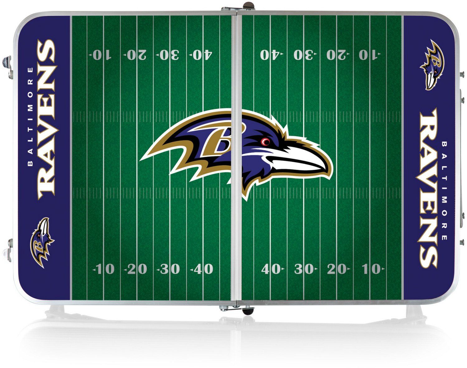 Picnic Time Baltimore Ravens Mini Portable Folding Table - view number 3