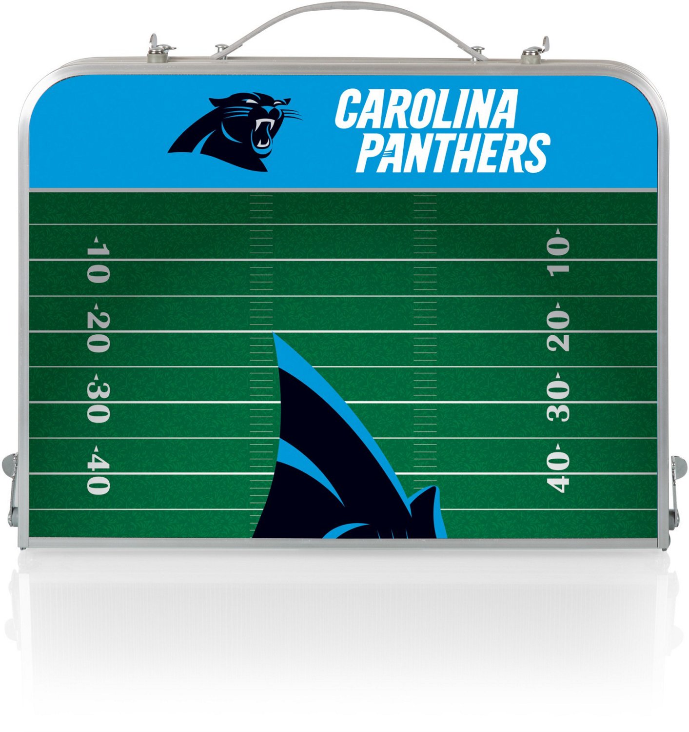 Picnic Time Carolina Panthers Mini Portable Folding Table - view number 2