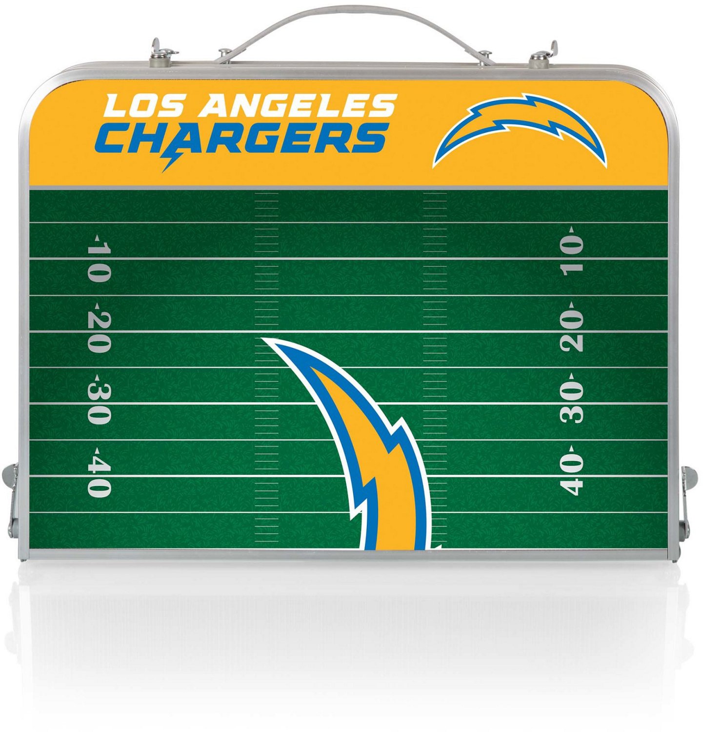 Picnic Time San Diego Chargers Mini Portable Folding Table - view number 2