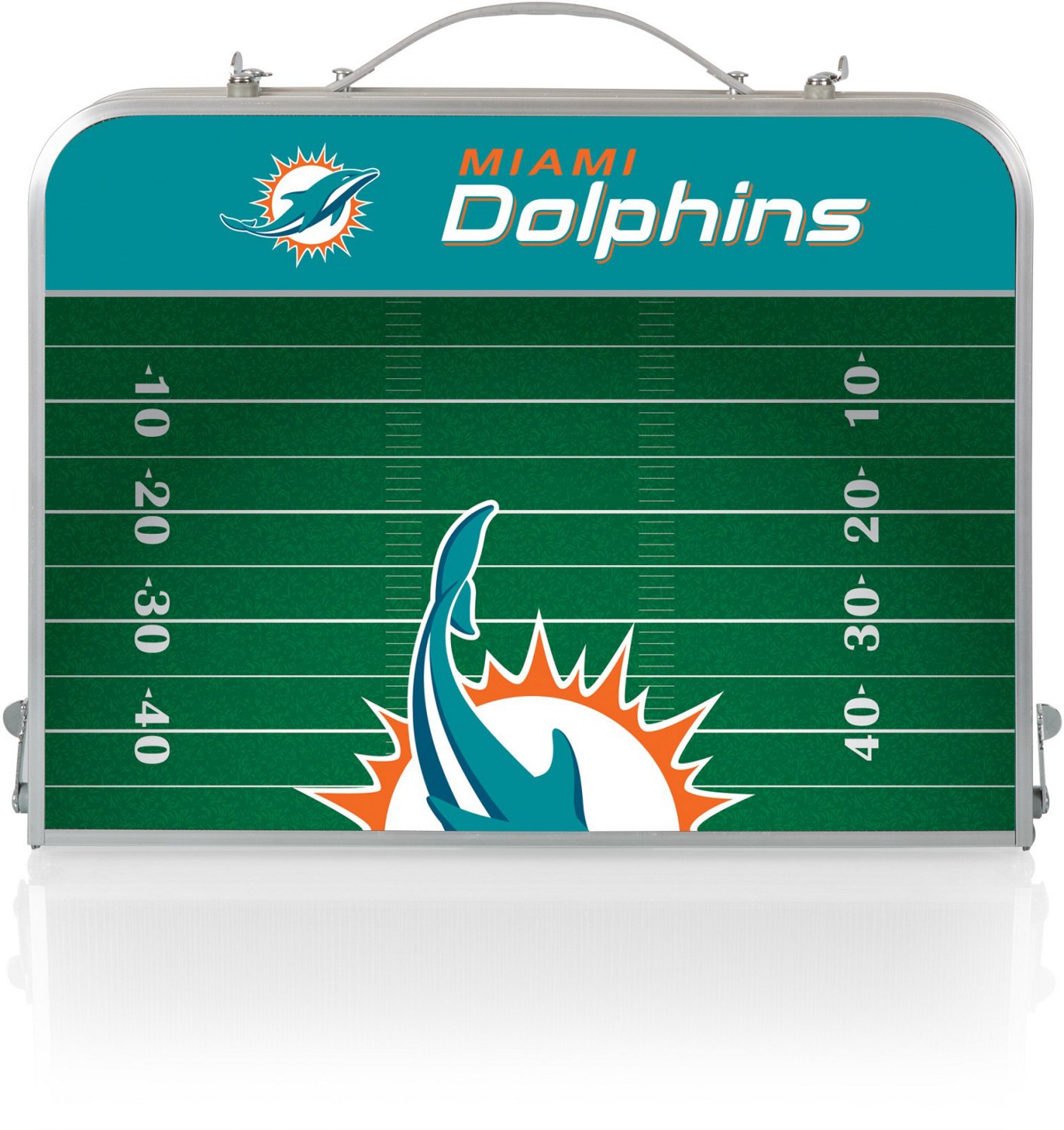 Picnic Time Miami Dolphins Mini Portable Folding Table - view number 2