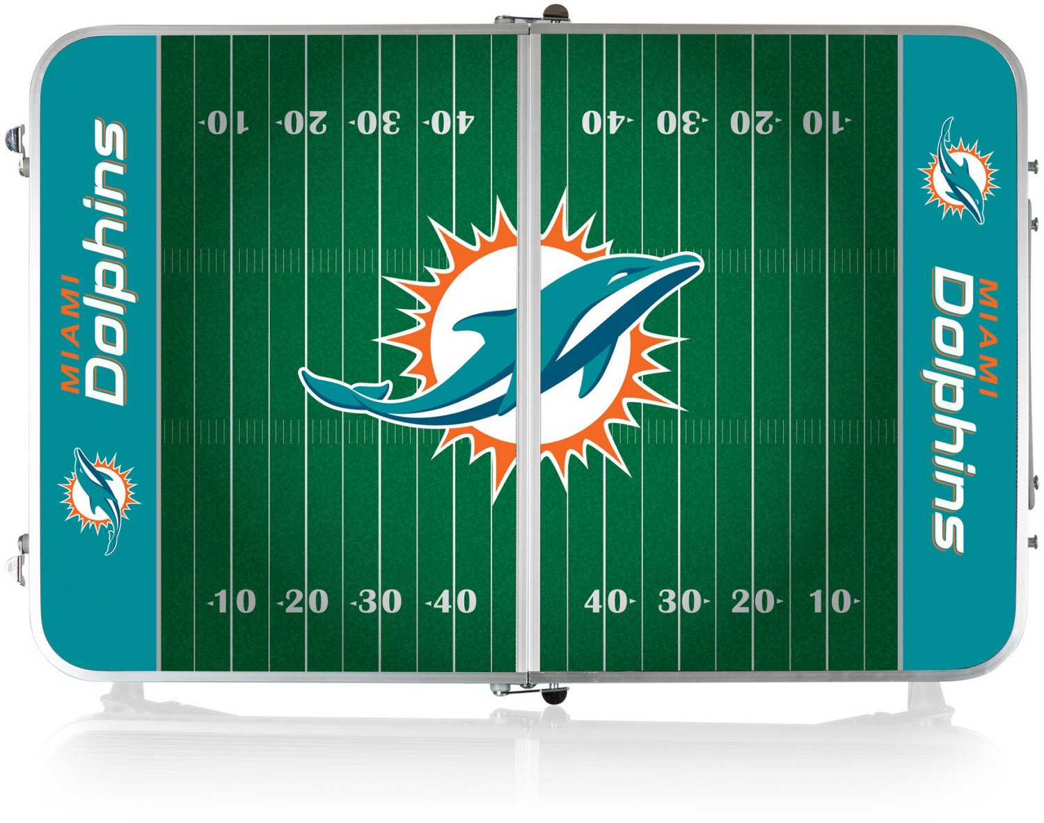 Picnic Time Miami Dolphins Mini Portable Folding Table - view number 3