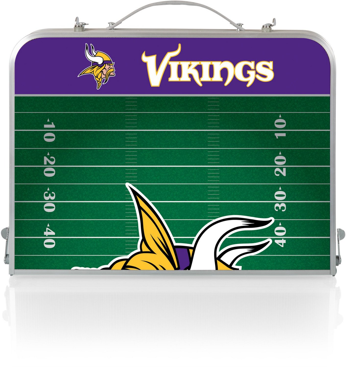 Picnic Time Minnesota Vikings Mini Portable Folding Table - view number 2