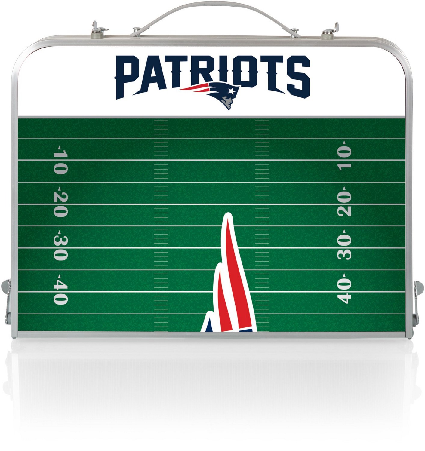 Picnic Time New England Patriots Mini Portable Folding Table - view number 2
