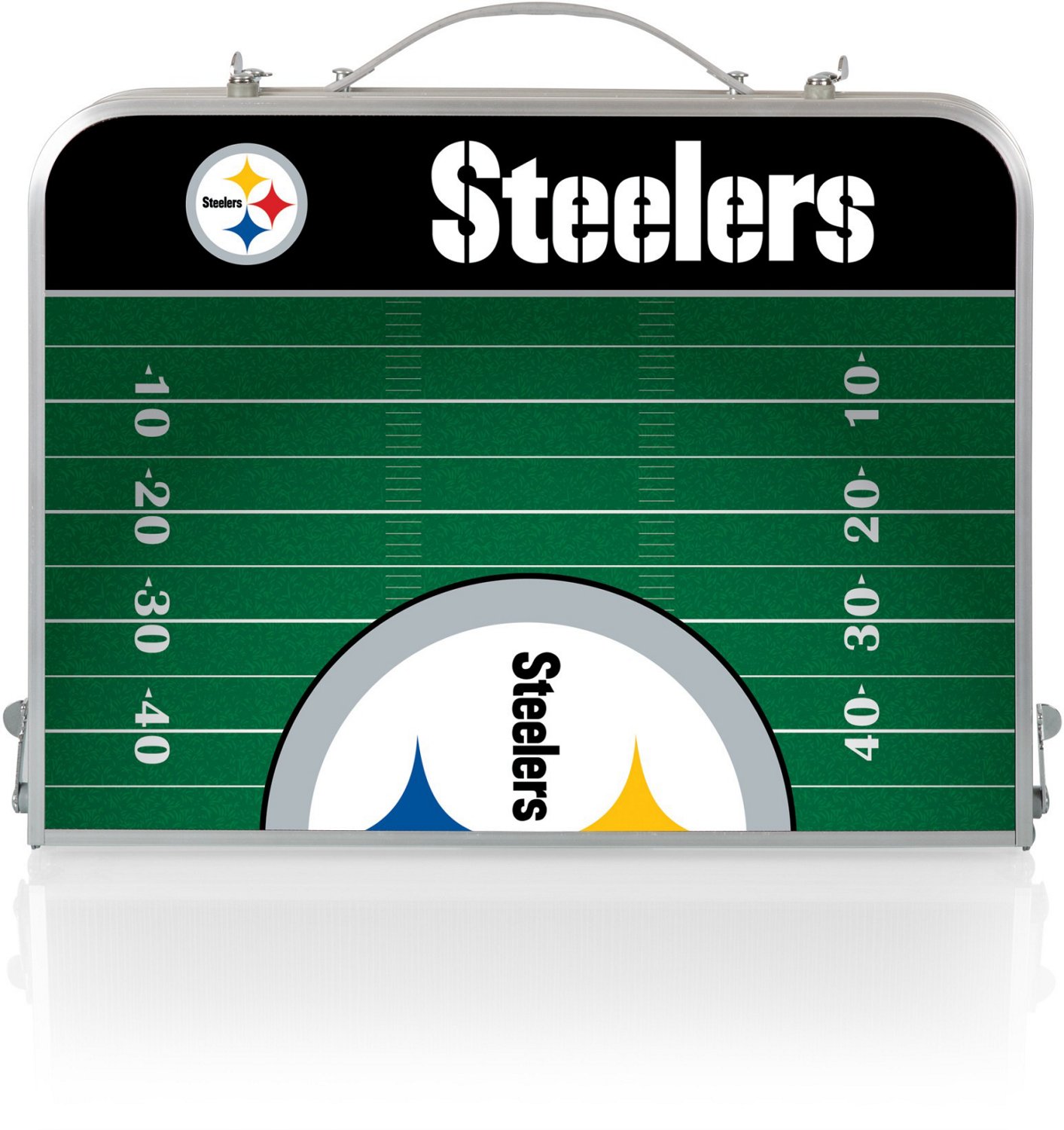 Picnic Time Pittsburgh Steelers Mini Portable Folding Table - view number 2