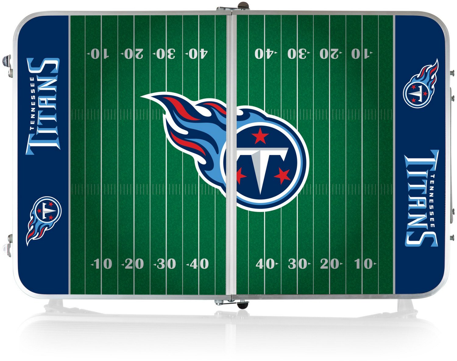 Picnic Time Tennessee Titans Mini Portable Folding Table