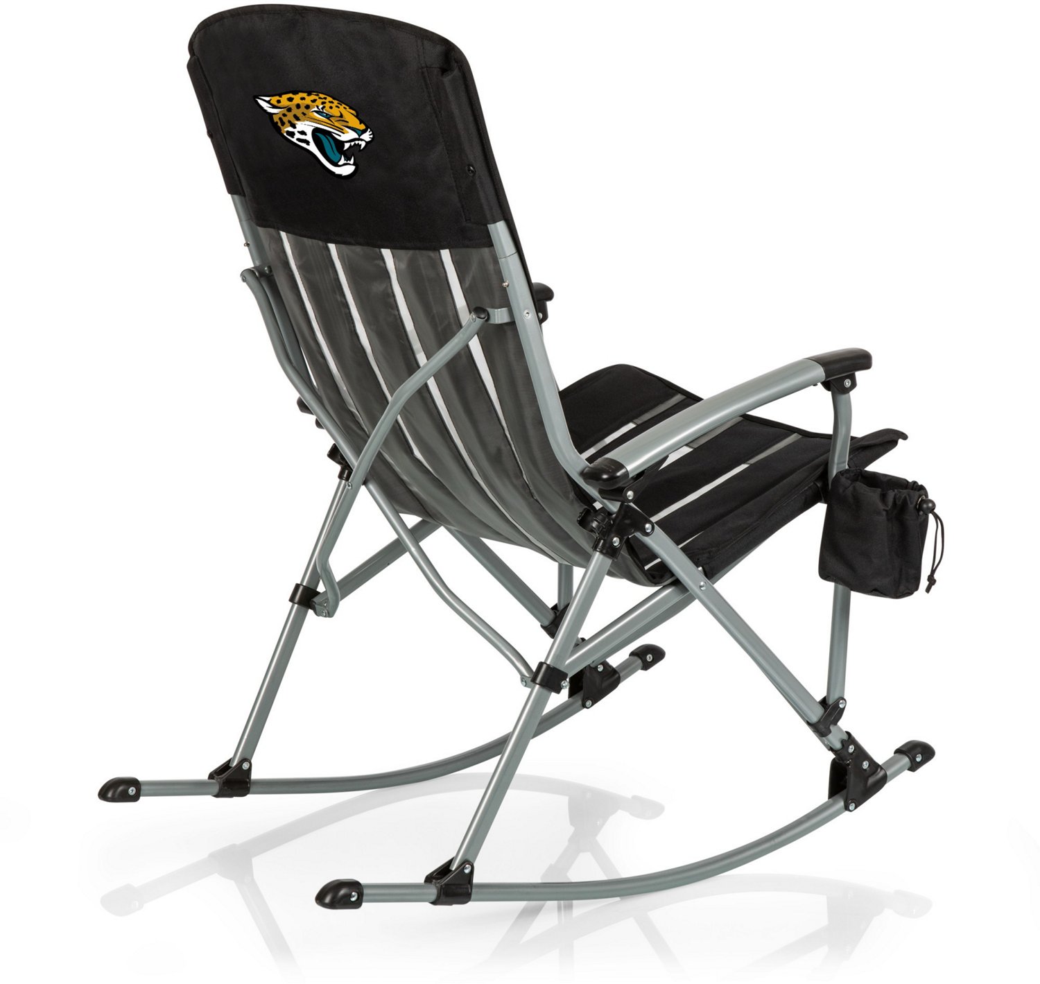 Picnic Time Jacksonville Jaguars Outdoor Rocking Camp Chair