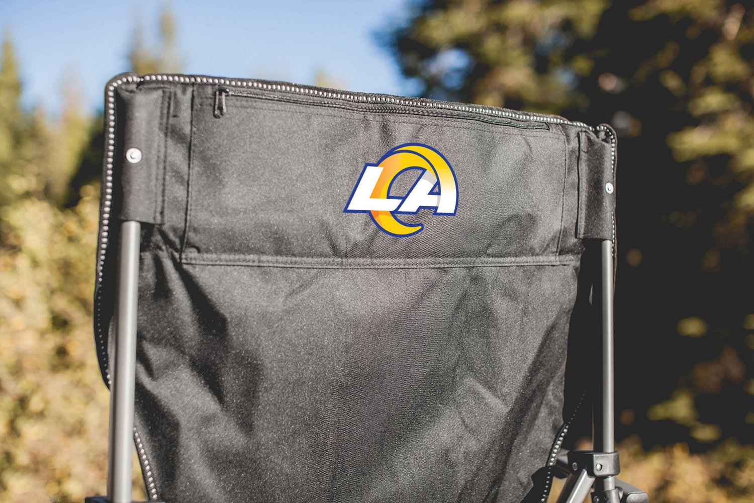 Picnic Time Los Angeles Rams Outlander Folding Camp Chair with Cooler - view number 4