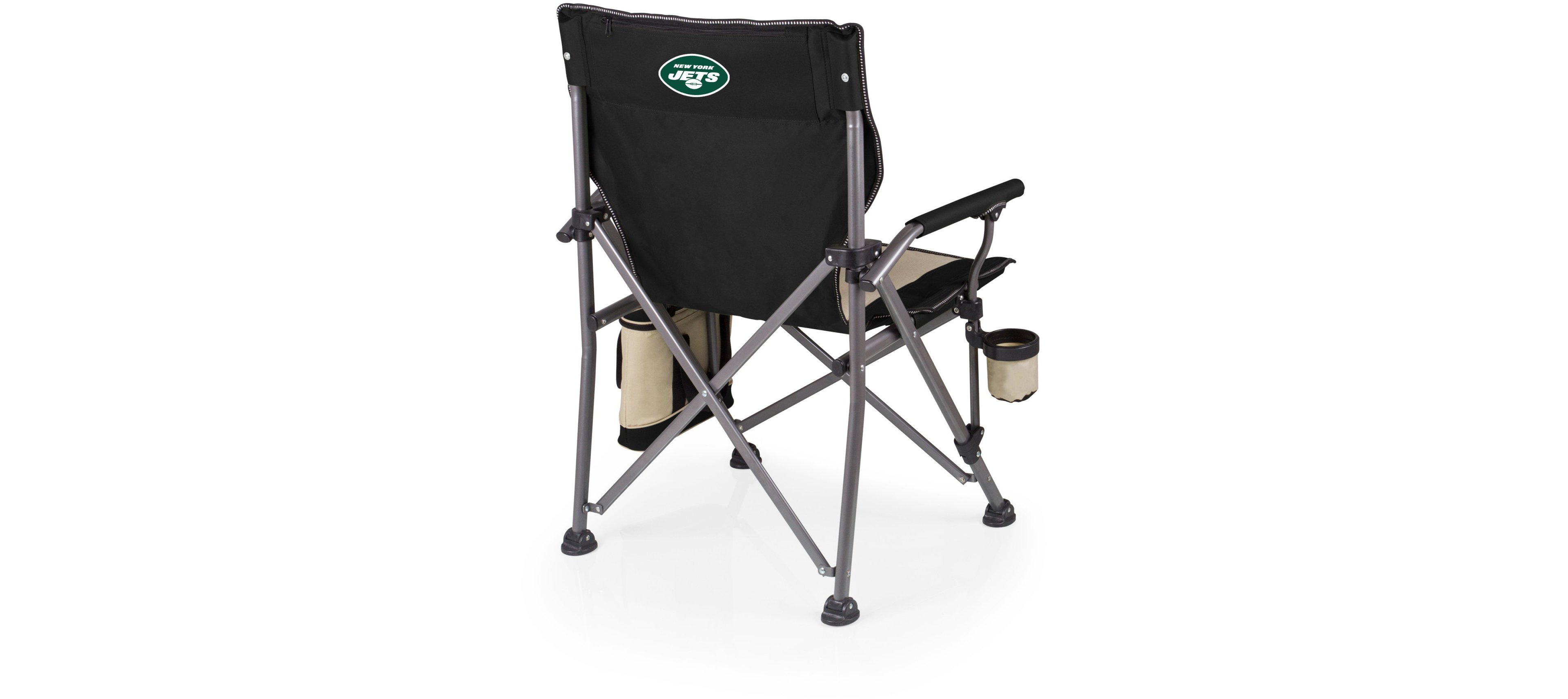 Picnic Time New York Jets Outlander Folding Camp Chair with Cooler