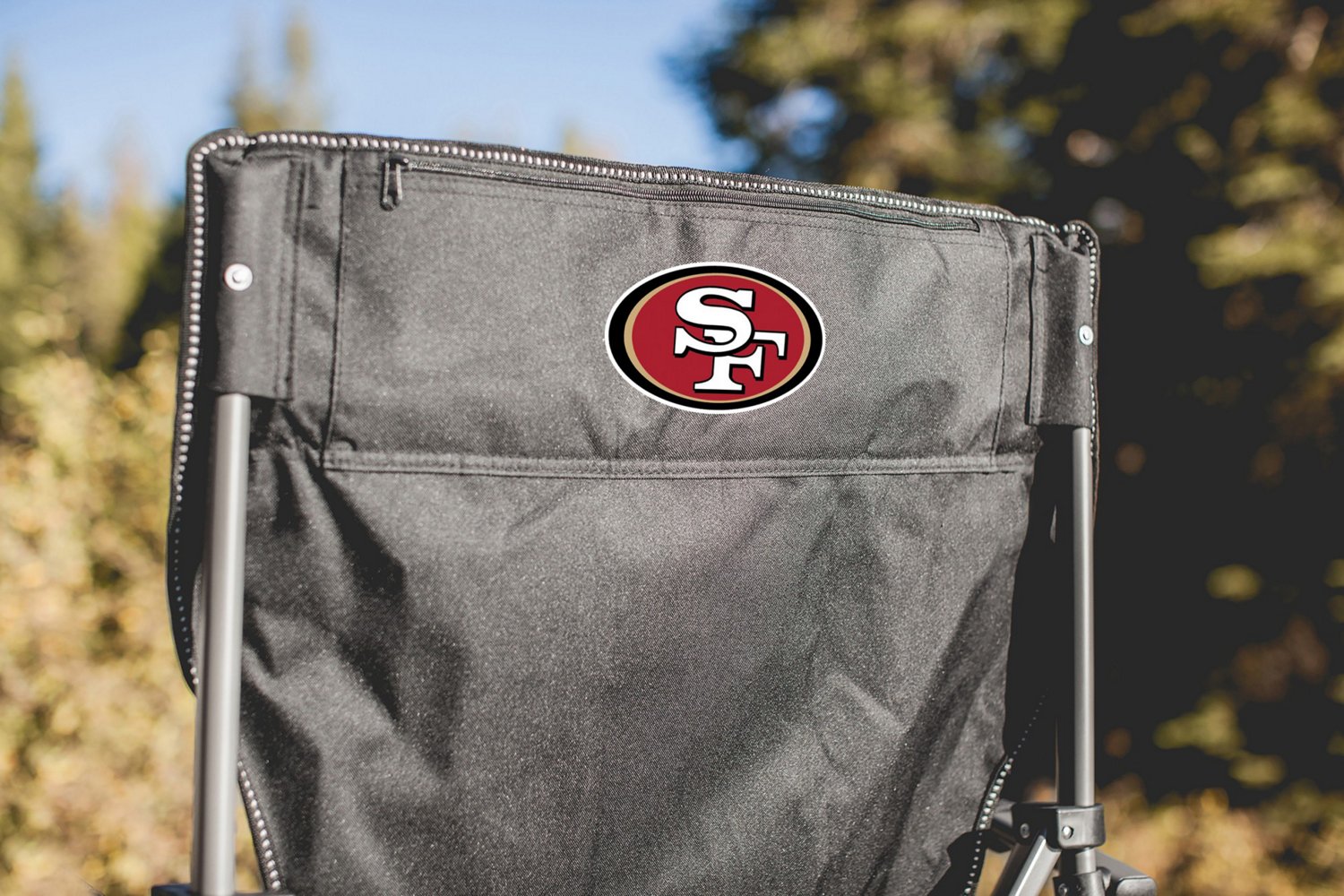 Picnic Time San Francisco 49ers Outlander Folding Camp Chair with Cooler - view number 4