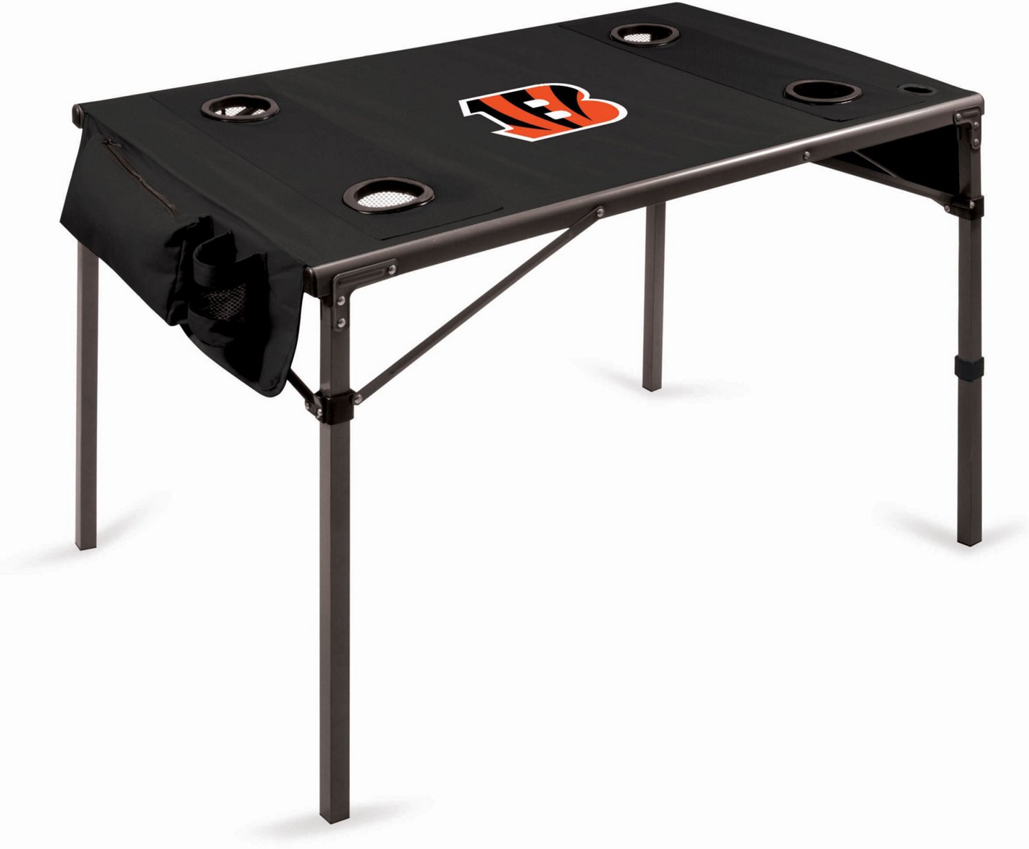Picnic Time Cincinnati Bengals Portable Folding Travel Table