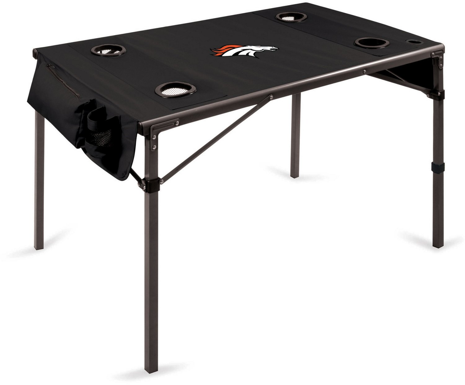 Picnic Time Denver Broncos Portable Folding Travel Table
