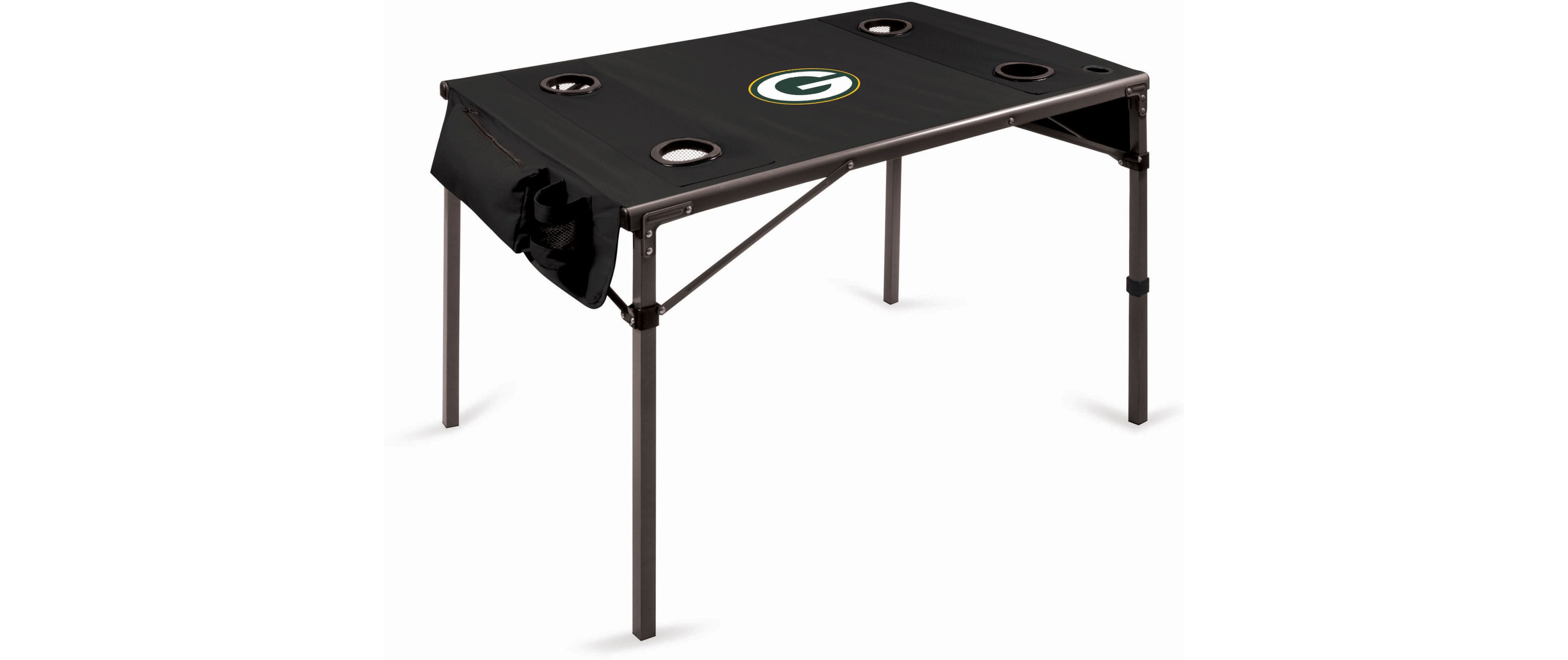 Picnic Time Green Bay Packers Portable Folding Travel Table