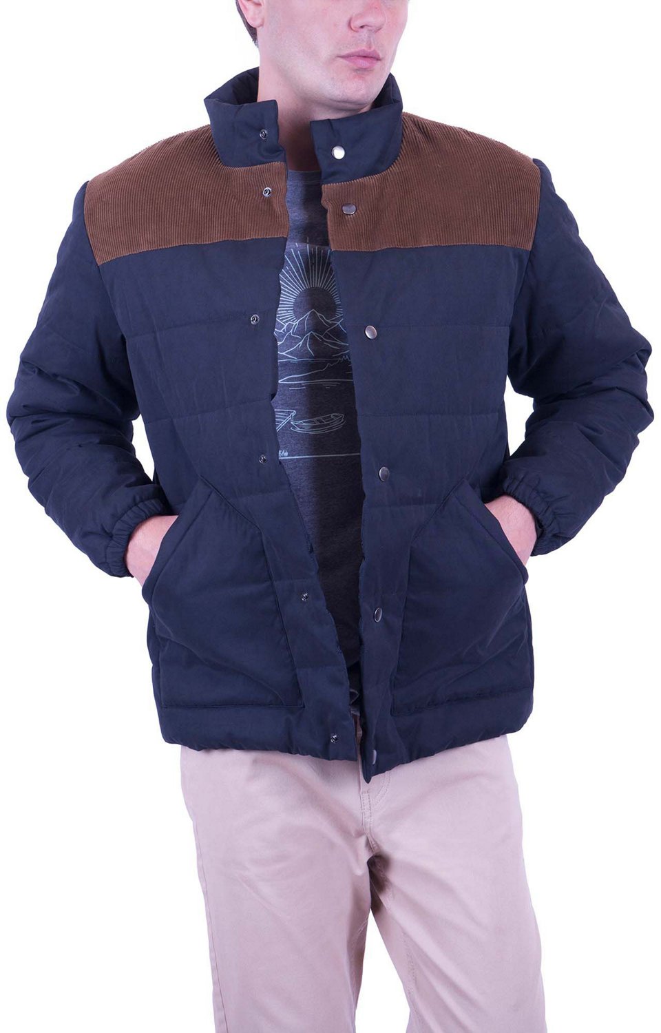 Mountain and Isles Men's Northbound Puffer Jacket Academy
