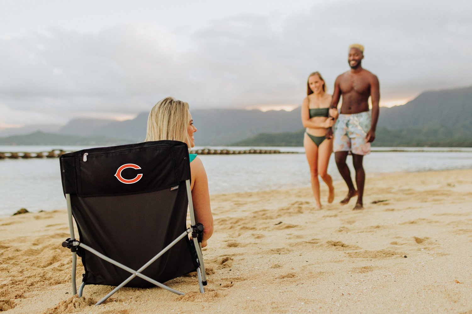 Picnic Time Chicago Bears Tranquility Beach Chair - view number 5
