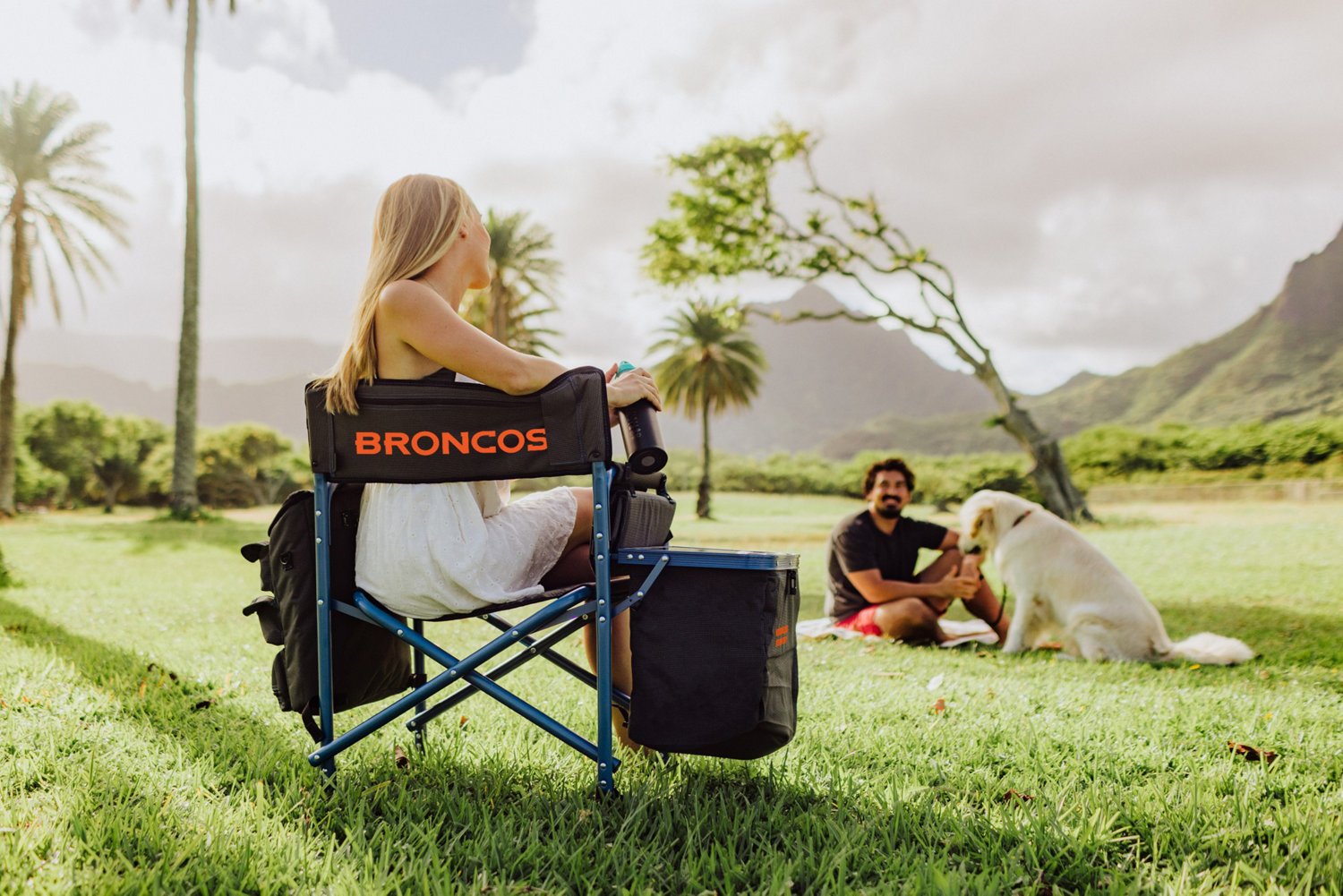 Picnic Time Denver Broncos All-in-One Fusion Camping Chair - view number 6