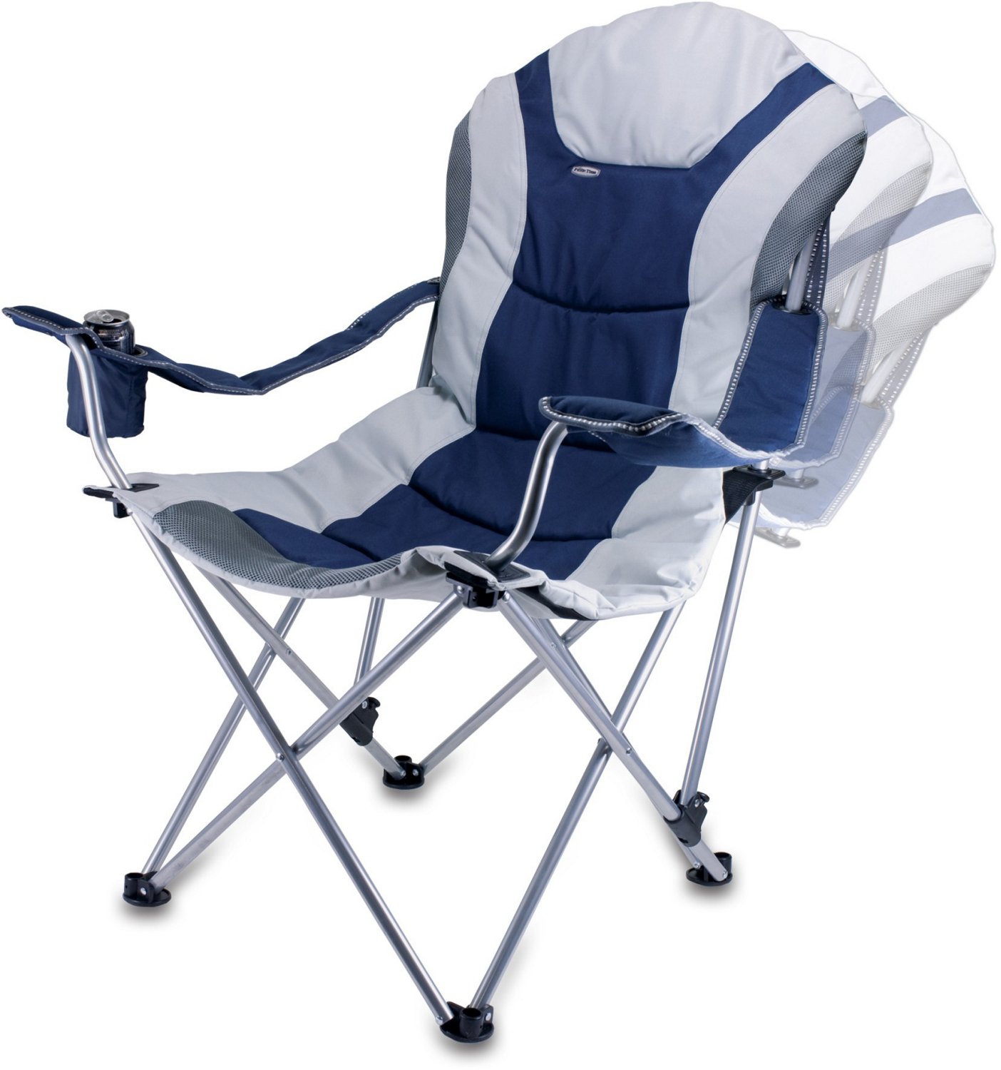 Picnic Time Indianapolis Colts Reclining Camping Chair - view number 2