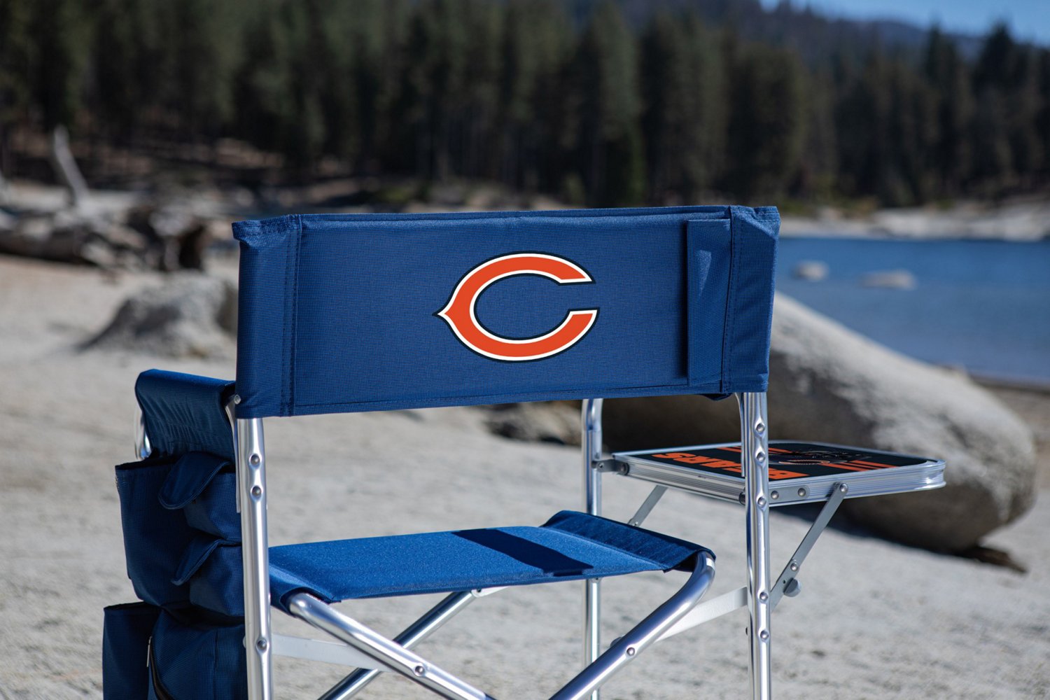 Picnic Time Chicago Bears Sports Chair with Side Table - view number 3