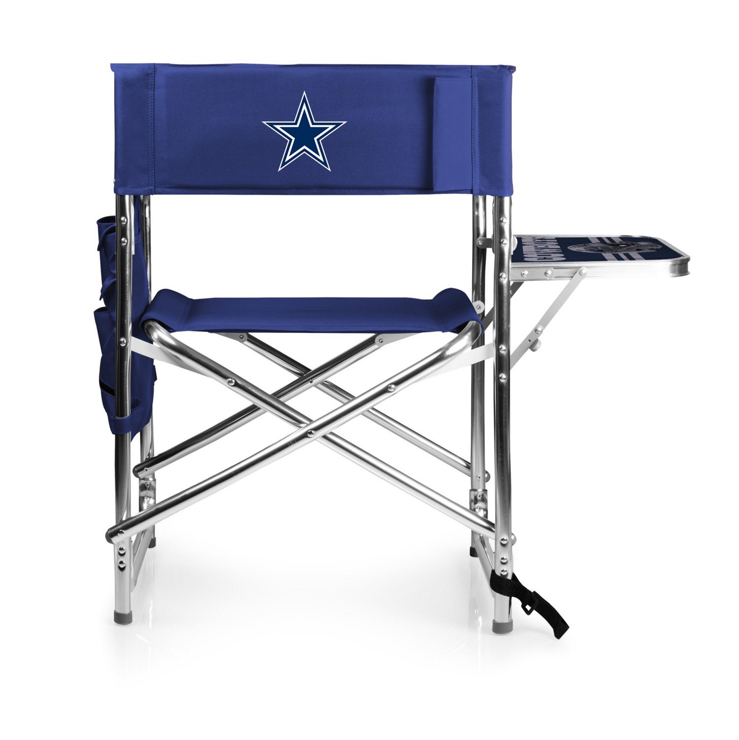 Picnic Time Dallas Cowboys Sports Chair with Side Table