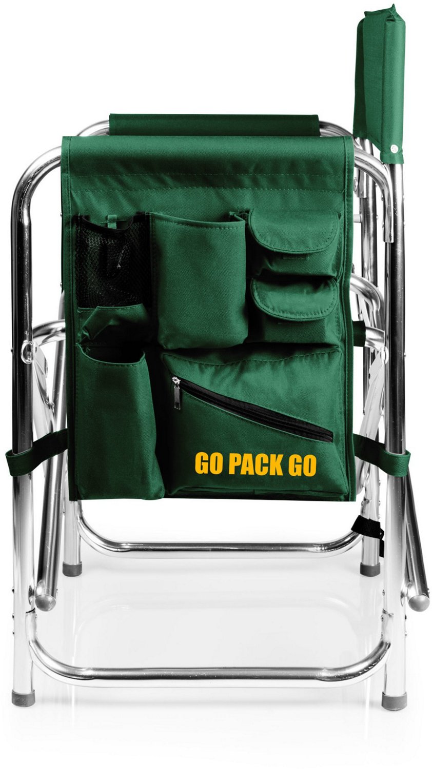 Picnic Time Green Bay Packers Sports Chair with Side Table - view number 2
