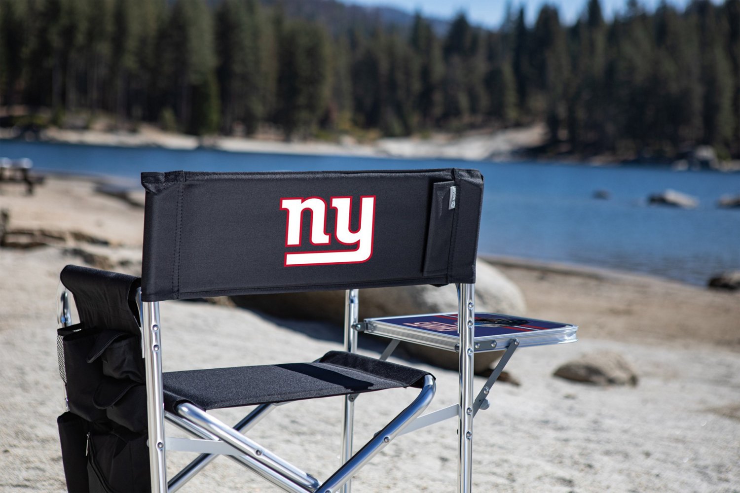 Picnic Time New York Giants Sports Chair with Side Table - view number 3
