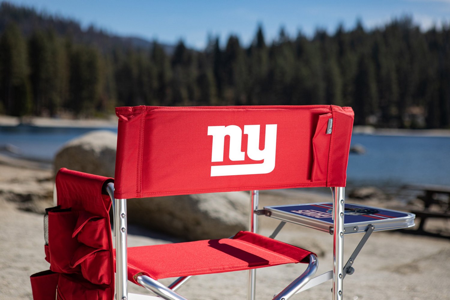 Picnic Time New York Giants Sports Chair with Side Table - view number 3